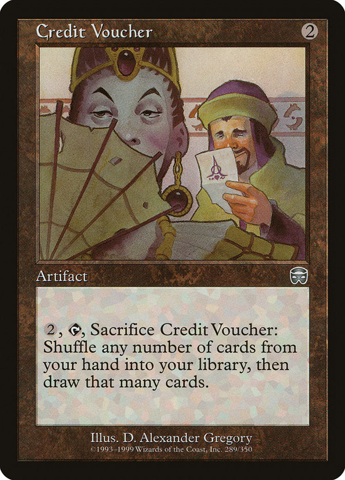 Credit Voucher [Mercadian Masques] | Card Merchant Takapuna