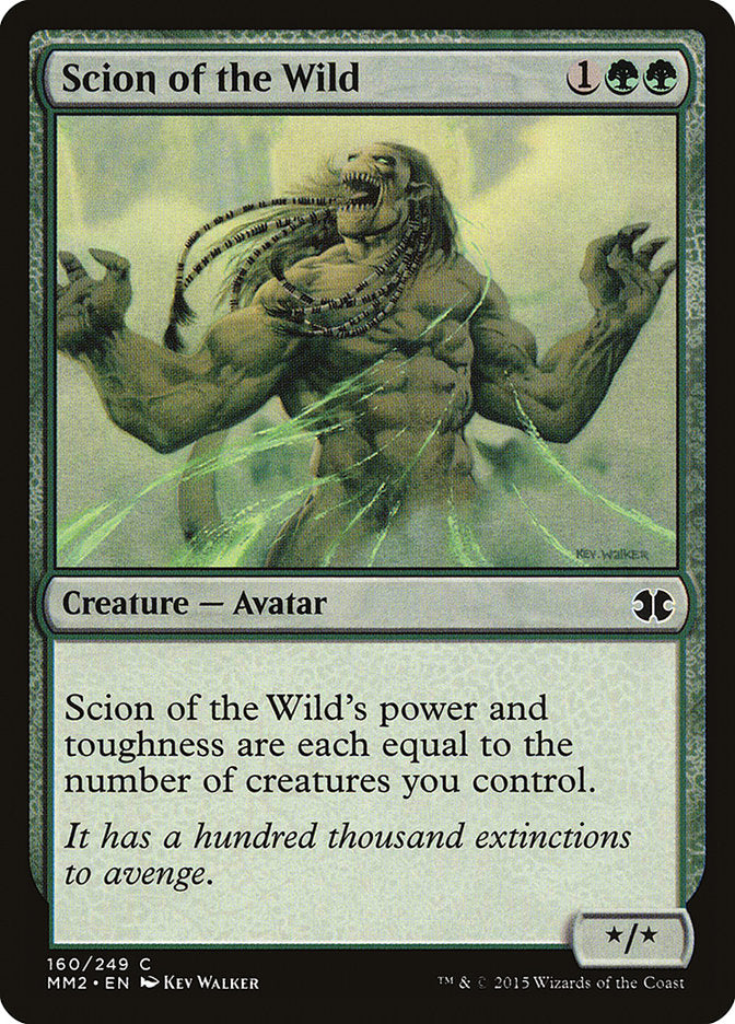 Scion of the Wild [Modern Masters 2015] | Card Merchant Takapuna