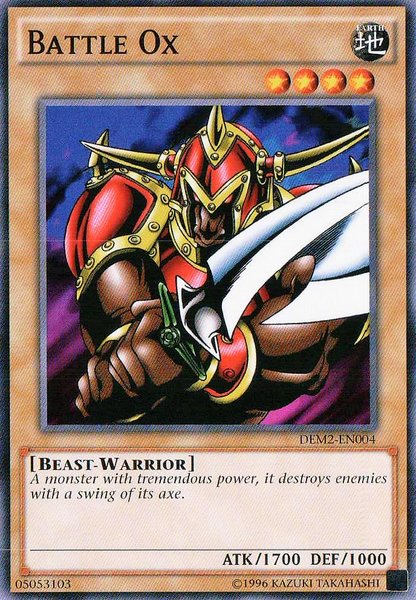 Battle Ox [DEM2-EN004] Common | Card Merchant Takapuna