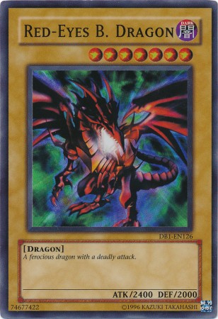 Red-Eyes B. Dragon [DB1-EN126] Super Rare | Card Merchant Takapuna