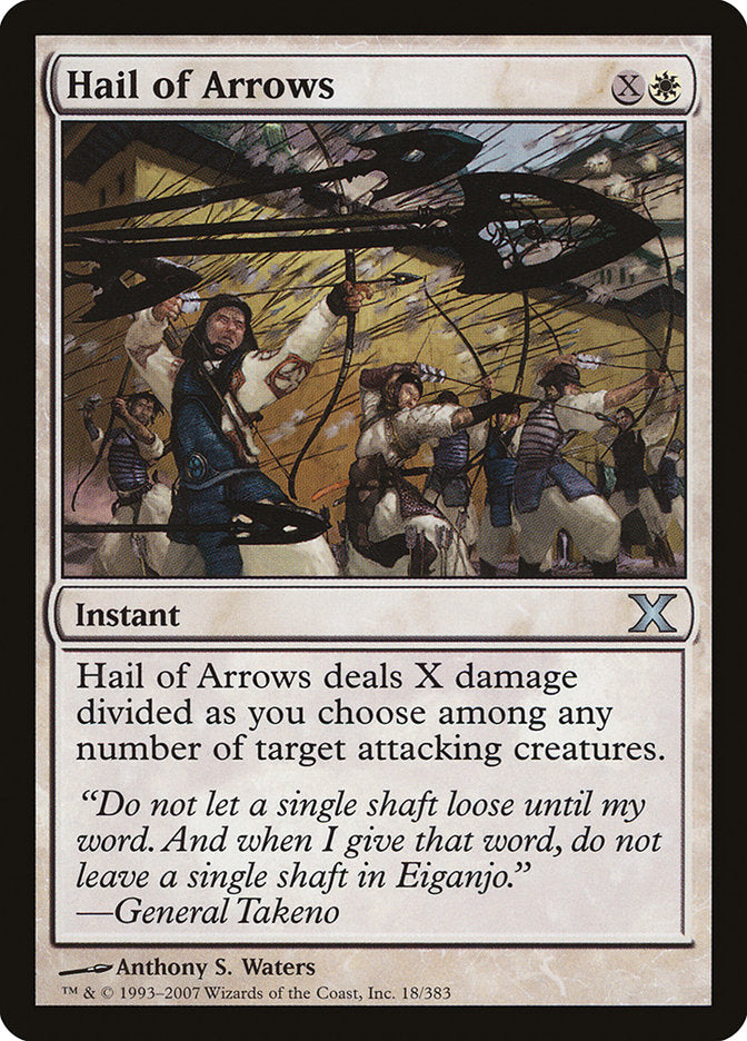 Hail of Arrows [Tenth Edition] | Card Merchant Takapuna