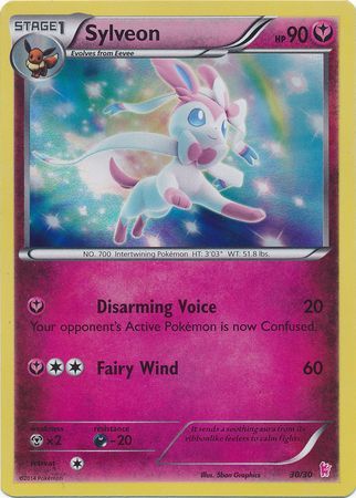 Sylveon (30/30) [XY: Trainer Kit - Sylveon] | Card Merchant Takapuna