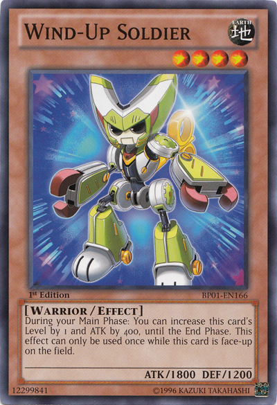 Wind-Up Soldier [BP01-EN166] Common | Card Merchant Takapuna