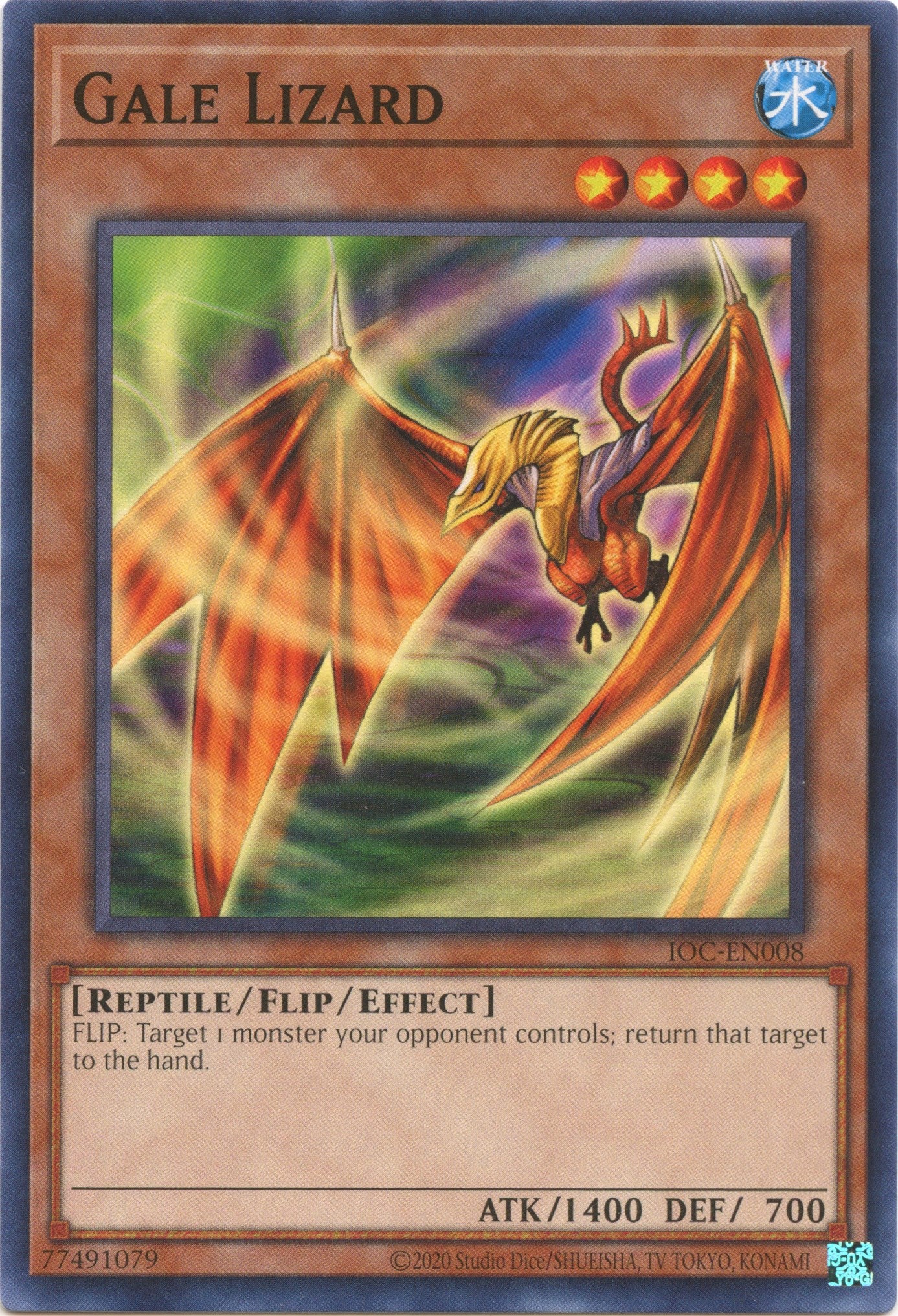 Gale Lizard (25th Anniversary) [IOC-EN008] Common | Card Merchant Takapuna