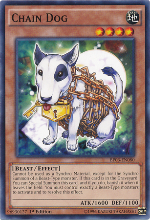 Chain Dog [BP03-EN080] Common | Card Merchant Takapuna