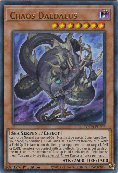 Chaos Daedalus [TOCH-EN007] Ultra Rare | Card Merchant Takapuna