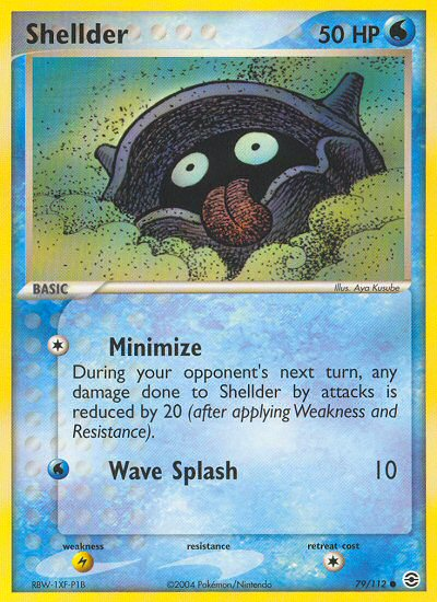 Shellder (79/112) [EX: FireRed & LeafGreen] | Card Merchant Takapuna