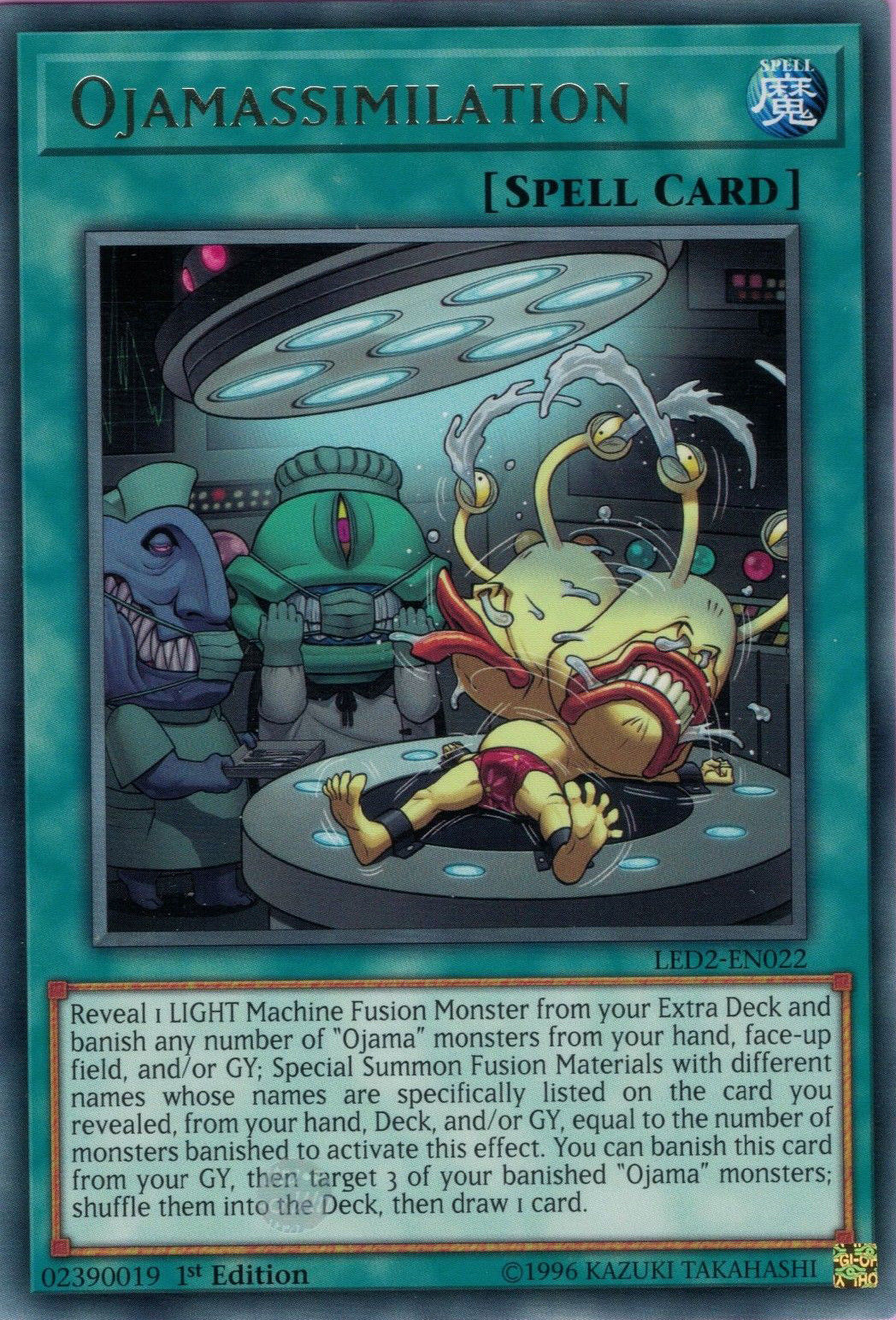 Ojamassimilation [LED2-EN022] Rare | Card Merchant Takapuna