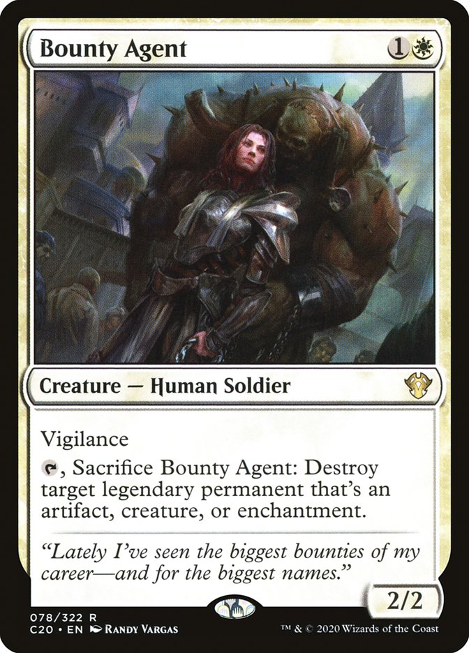 Bounty Agent [Commander 2020] | Card Merchant Takapuna