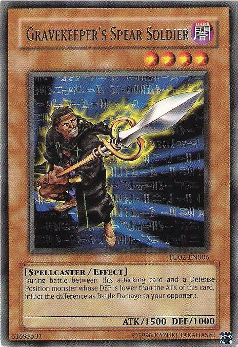 Gravekeeper's Spear Soldier [TU02-EN006] Rare | Card Merchant Takapuna