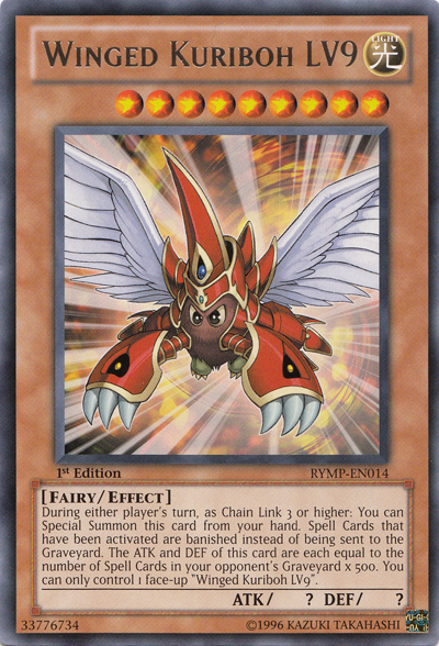 Winged Kuriboh LV9 [RYMP-EN014] Rare | Card Merchant Takapuna