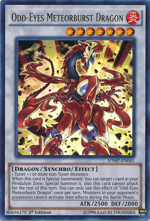 Odd-Eyes Meteorburst Dragon [SDMP-EN041] Ultra Rare | Card Merchant Takapuna