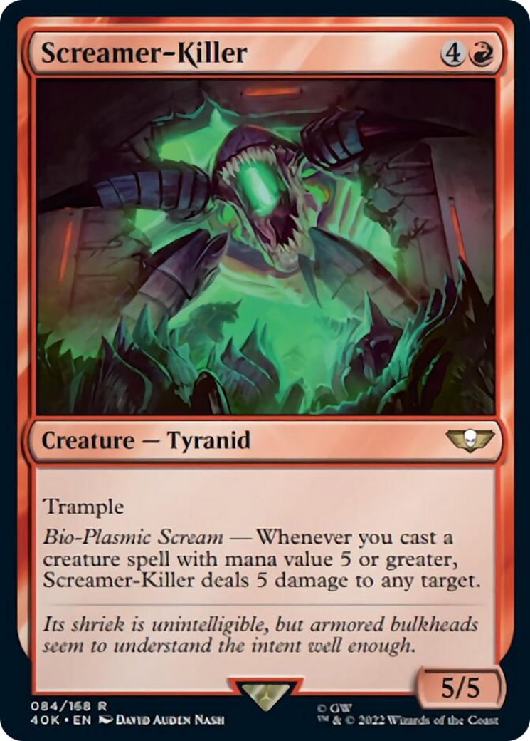 Screamer-Killer (Surge Foil) [Warhammer 40,000] | Card Merchant Takapuna