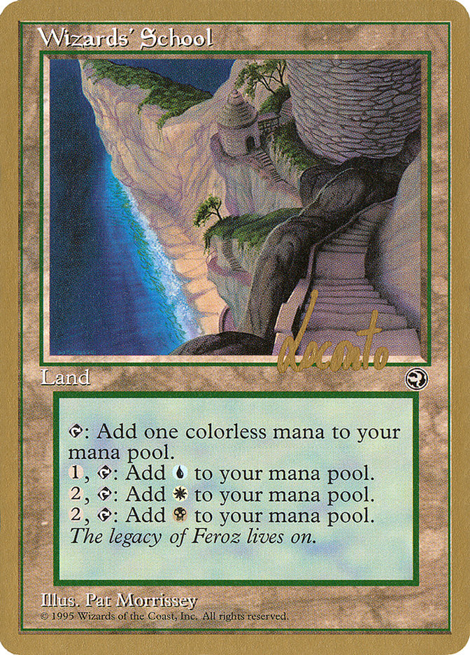 Wizards' School (Michael Loconto) [Pro Tour Collector Set] | Card Merchant Takapuna