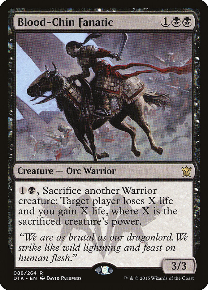 Blood-Chin Fanatic [Dragons of Tarkir] | Card Merchant Takapuna