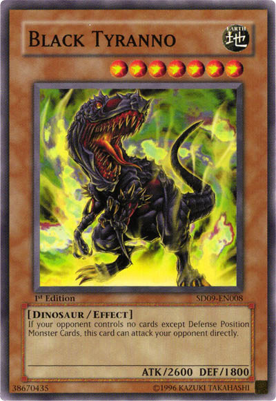 Black Tyranno [SD09-EN008] Common | Card Merchant Takapuna