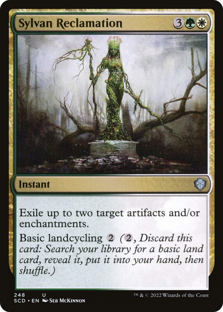 Sylvan Reclamation [Starter Commander Decks] | Card Merchant Takapuna