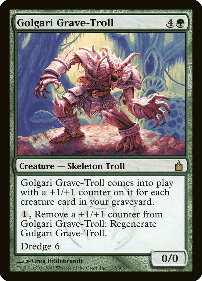 Golgari Grave-Troll [Ravnica: City of Guilds] | Card Merchant Takapuna