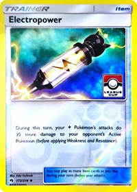 Electropower (172/214) (League Promo) [Sun & Moon: Lost Thunder] | Card Merchant Takapuna