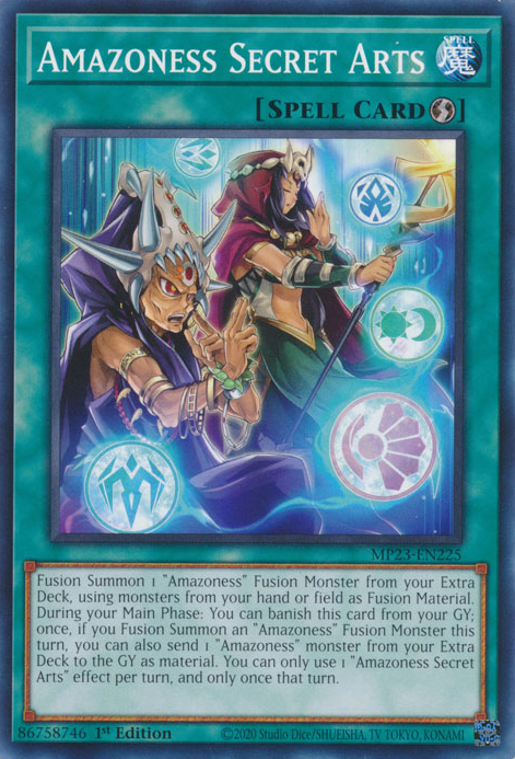 Amazoness Secret Arts [MP23-EN225] Common | Card Merchant Takapuna