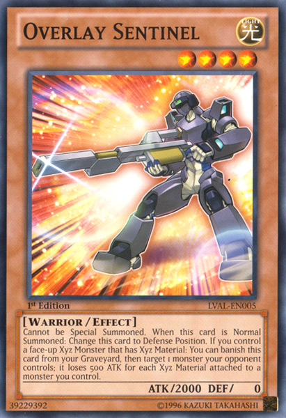 Overlay Sentinel [LVAL-EN005] Common | Card Merchant Takapuna