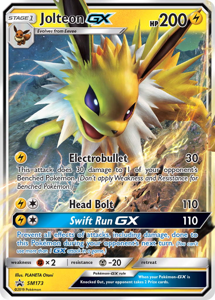 Jolteon GX (SM173) [Sun & Moon: Black Star Promos] | Card Merchant Takapuna