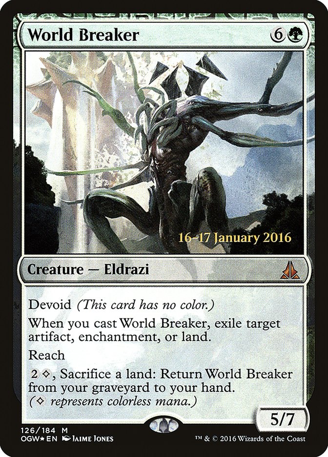 World Breaker [Oath of the Gatewatch Prerelease Promos] | Card Merchant Takapuna