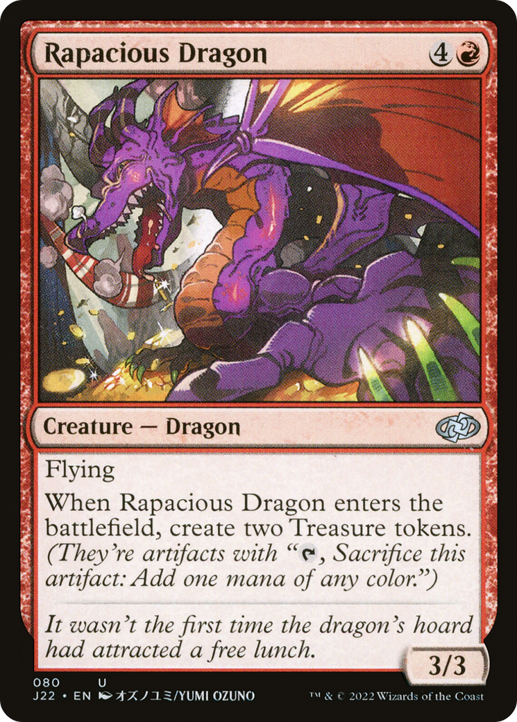 Rapacious Dragon [Jumpstart 2022] | Card Merchant Takapuna