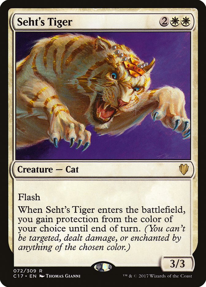 Seht's Tiger [Commander 2017] | Card Merchant Takapuna