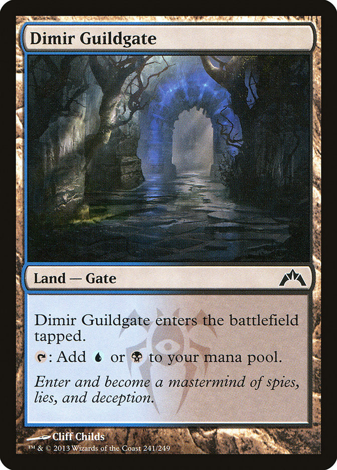 Dimir Guildgate [Gatecrash] | Card Merchant Takapuna