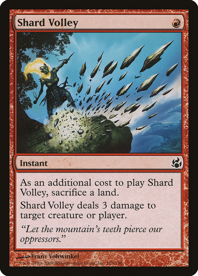 Shard Volley [Morningtide] | Card Merchant Takapuna