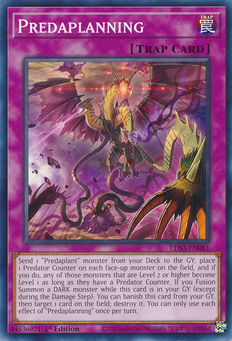 Predaplanning [LDS3-EN081] Common | Card Merchant Takapuna