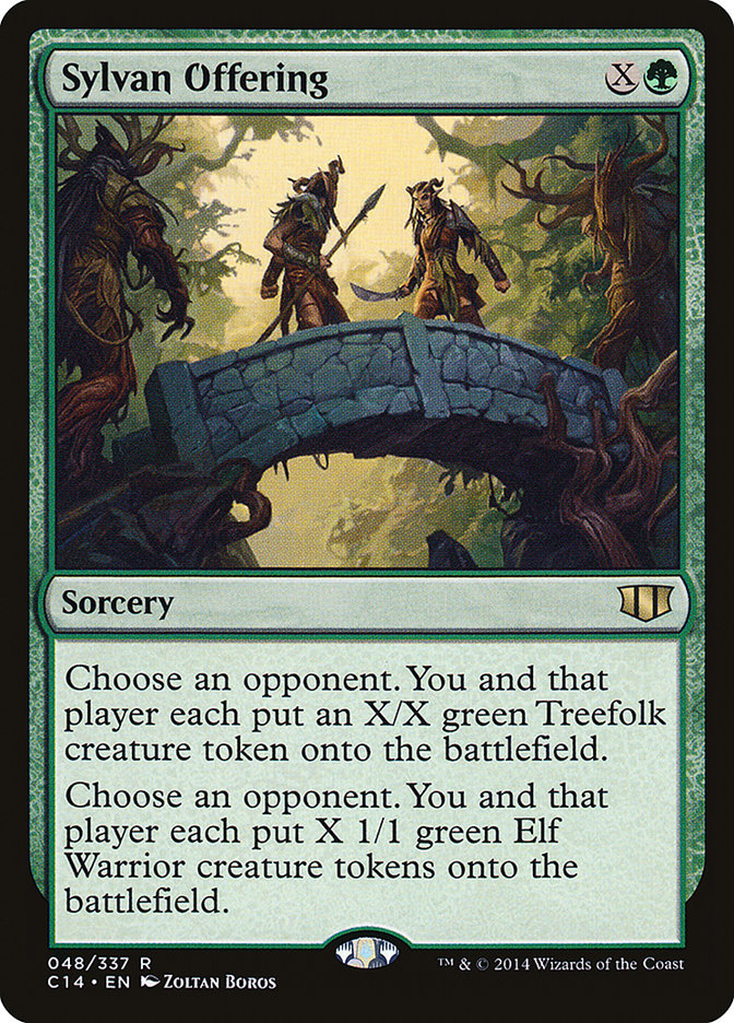 Sylvan Offering [Commander 2014] | Card Merchant Takapuna