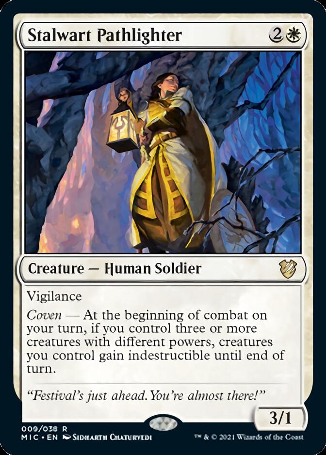 Stalwart Pathlighter [Innistrad: Midnight Hunt Commander] | Card Merchant Takapuna