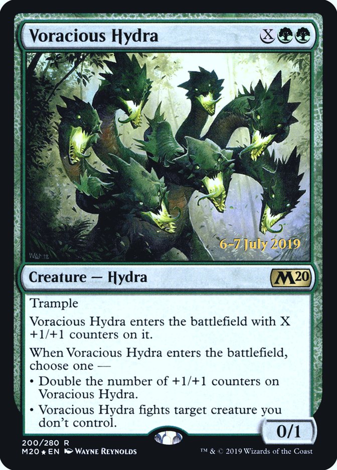 Voracious Hydra [Core Set 2020 Prerelease Promos] | Card Merchant Takapuna