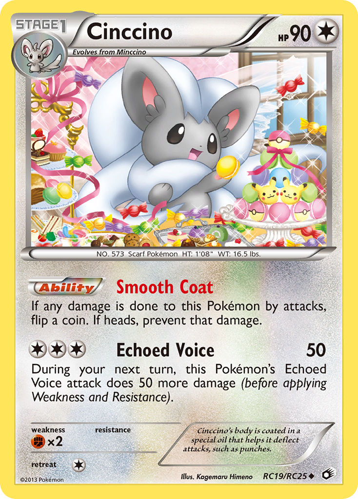 Cinccino (RC19/RC25) [Black & White: Legendary Treasures] | Card Merchant Takapuna