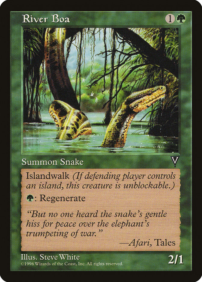 River Boa [Visions] | Card Merchant Takapuna