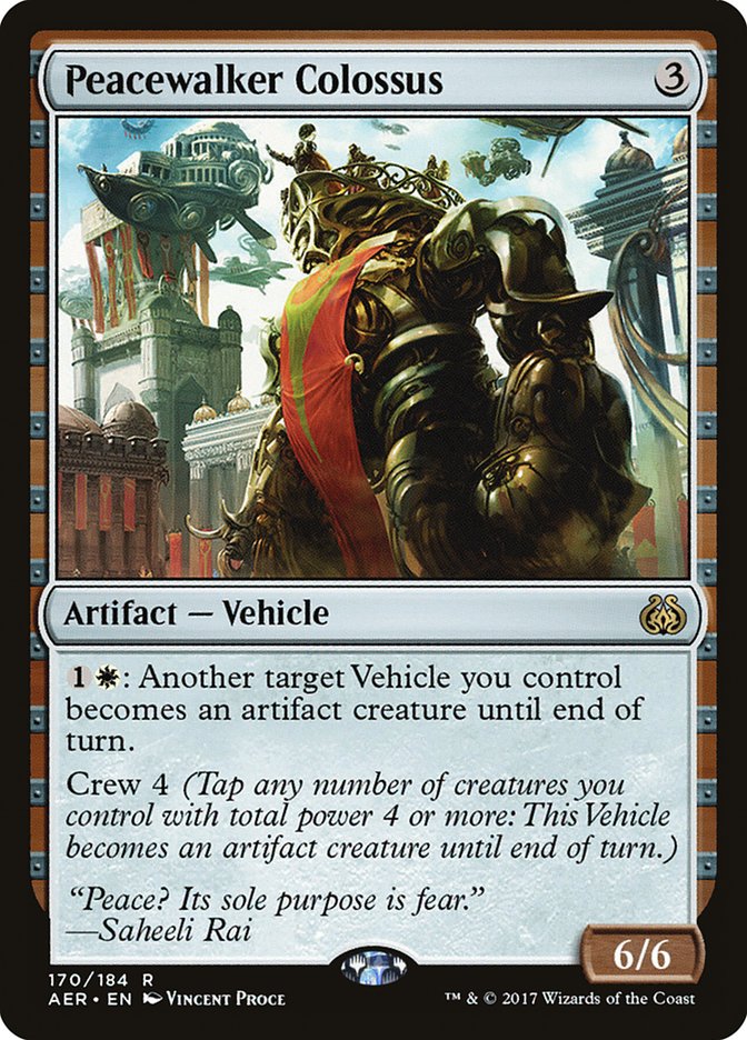 Peacewalker Colossus [Aether Revolt] | Card Merchant Takapuna