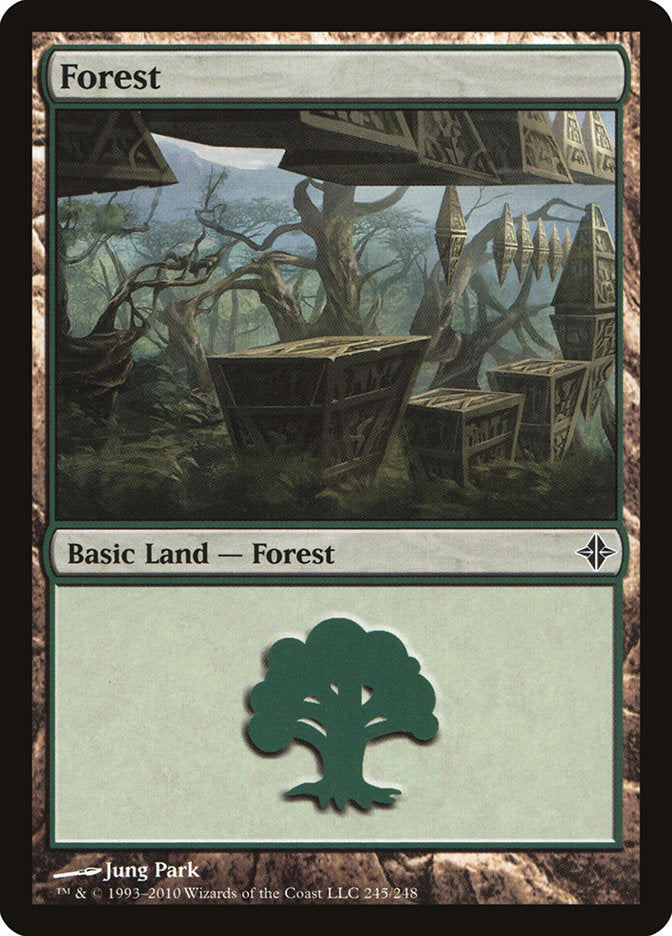 Forest (245) [Rise of the Eldrazi] | Card Merchant Takapuna