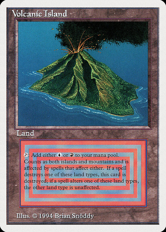 Volcanic Island [Summer Magic / Edgar] | Card Merchant Takapuna