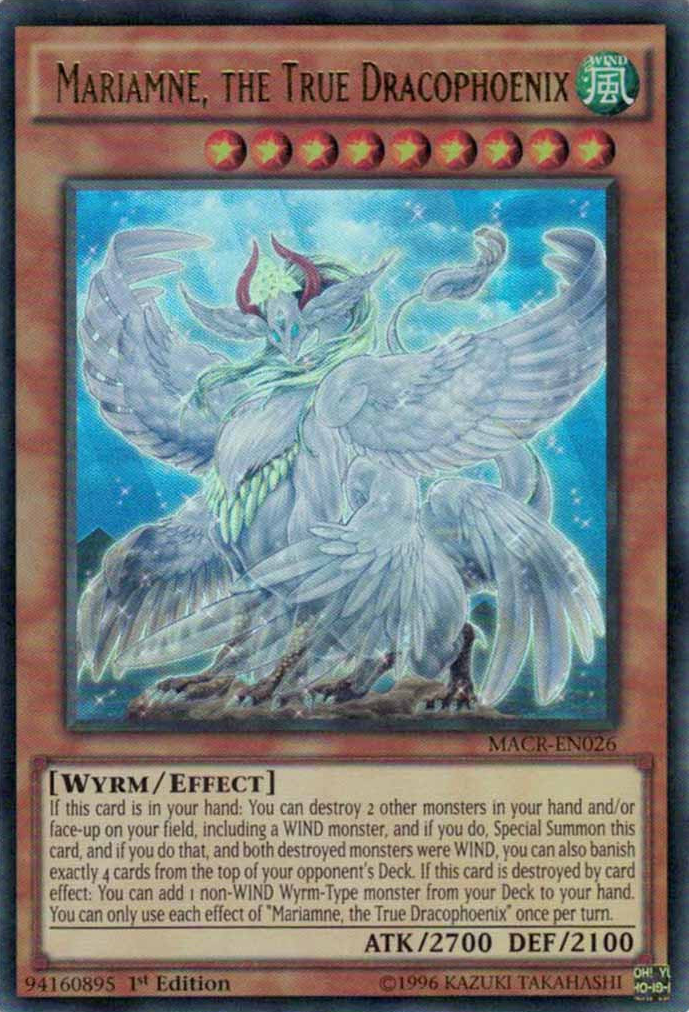 Mariamne, the True Dracophoenix [MACR-EN026] Ultra Rare | Card Merchant Takapuna