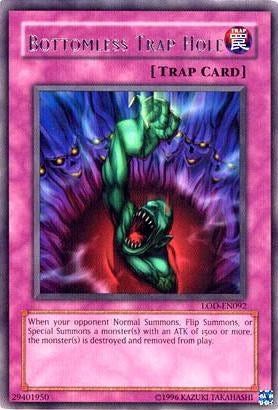 Bottomless Trap Hole [LOD-EN092] Rare | Card Merchant Takapuna