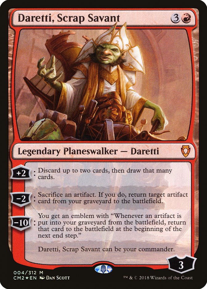 Daretti, Scrap Savant [Commander Anthology Volume II] | Card Merchant Takapuna