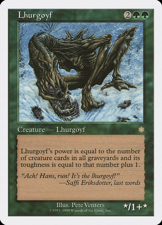 Lhurgoyf [Battle Royale] | Card Merchant Takapuna