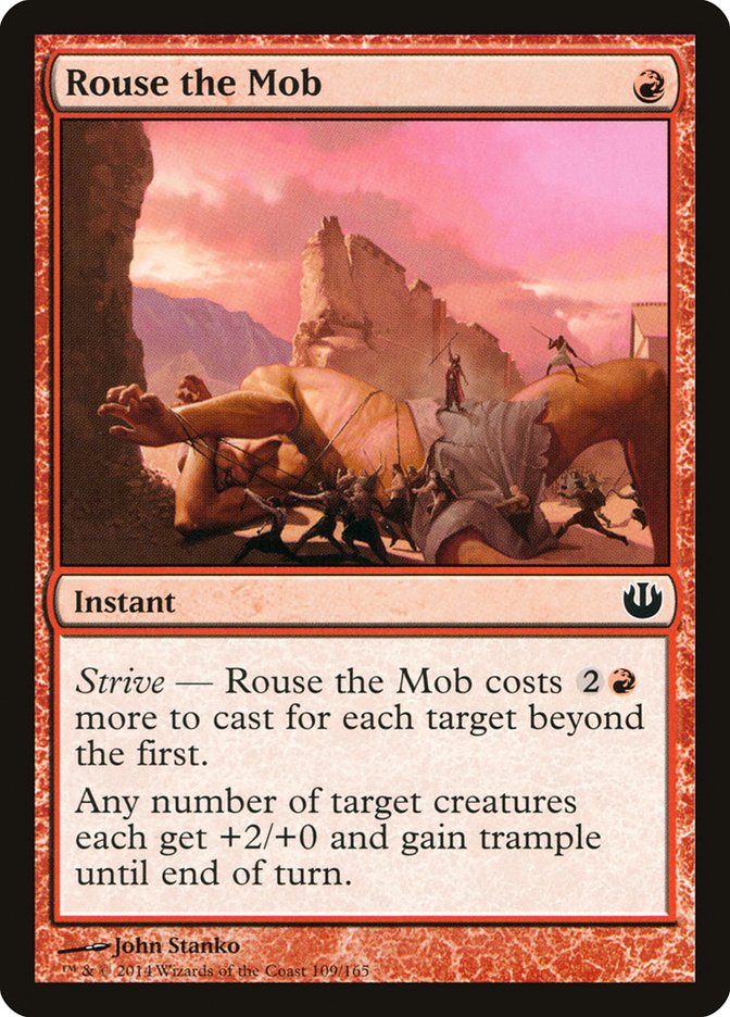 Rouse the Mob [Journey into Nyx] | Card Merchant Takapuna