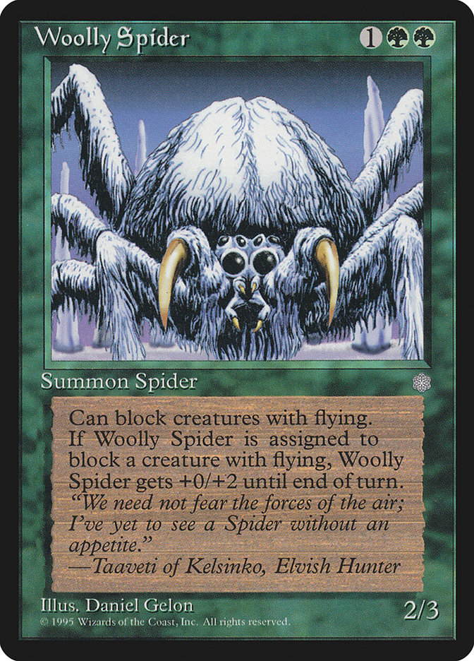 Woolly Spider [Ice Age] | Card Merchant Takapuna