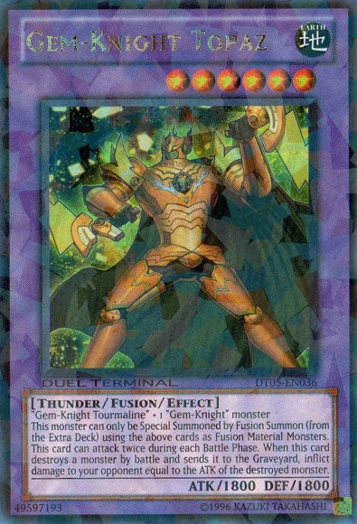 Gem-Knight Topaz [DT05-EN036] Ultra Rare | Card Merchant Takapuna