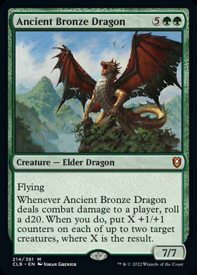 Ancient Bronze Dragon [Commander Legends: Battle for Baldur's Gate] | Card Merchant Takapuna