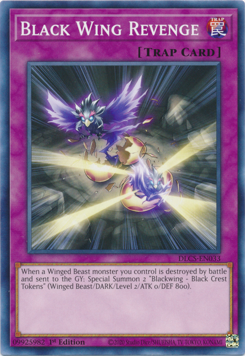 Black Wing Revenge [DLCS-EN033] Common | Card Merchant Takapuna