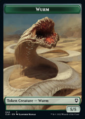 Phyrexian Beast // Wurm Double-Sided Token [Commander Legends: Battle for Baldur's Gate Tokens] | Card Merchant Takapuna